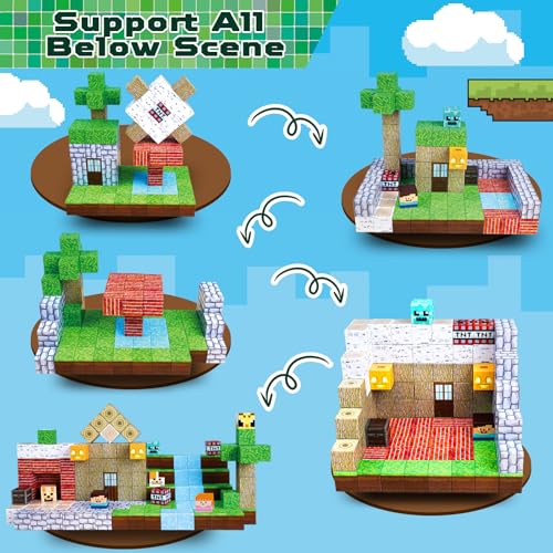 150PCS Magnetic Blocks