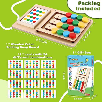 Color Matching Puzzle (24 Count)