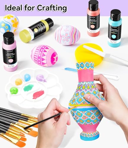 64 PCS Pastel Acrylic Paint Set