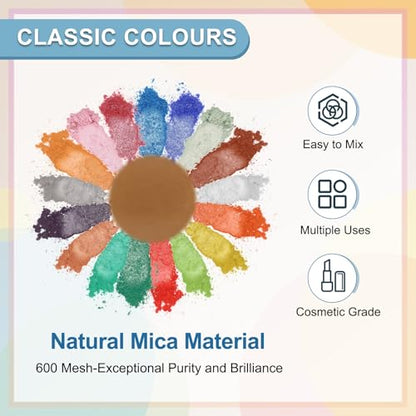 10g 0.35oz Cosmetic Grade Mica Powder