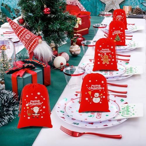 Christmas Gift Bags with Drawstring (15.5029 Ounce)