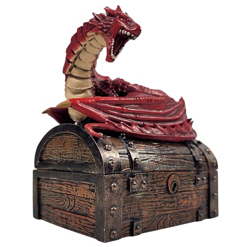 Wyvern Dice Box with Lock and Key