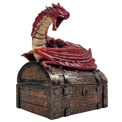 Wyvern Dice Box with Lock and Key