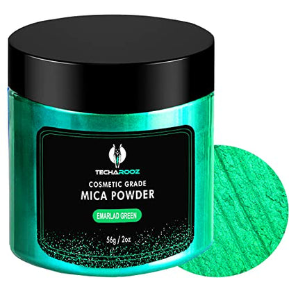 Emerald Green Mica Powder for Epoxy Resin 56g (2 Ounce)