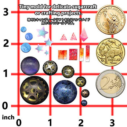 Cabochon Gemstone Silicone Mold for Fondant Cake Decoration