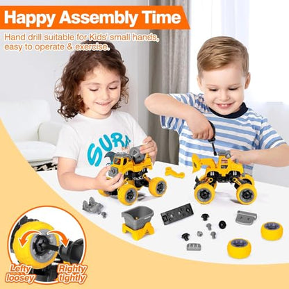 Take Apart Construction Toys for 4 Year Old Boys Gifts Toys Age 4 (4 Count)