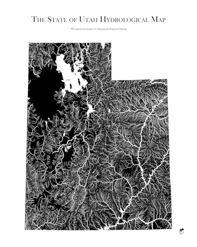 Hydrological River Map of Utah