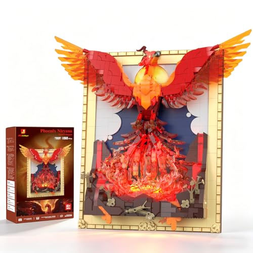 Phoenix Building Set with LED Lights for Adults