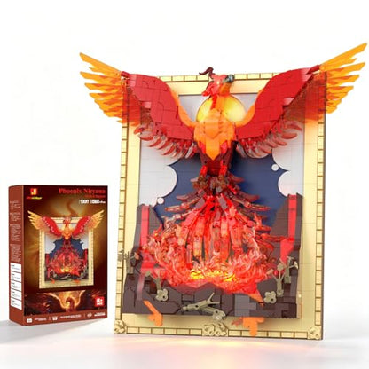 Phoenix Building Set with LED Lights for Adults