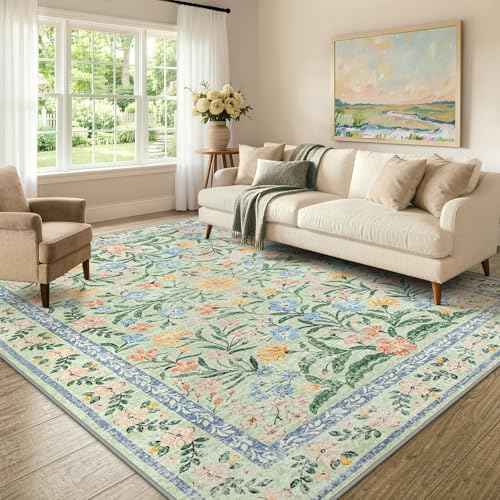 Washable Area Rugs for Bedroom 9x12 (108 Sq Ft)