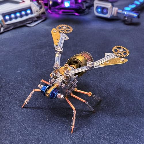 3D Metal Model Kits Insect Bug Mechanical Steampunk Science Kit Metal Building DIY Projects Arts and Crafts Hobby Kits Gift Ideas for Birthday & Christmas