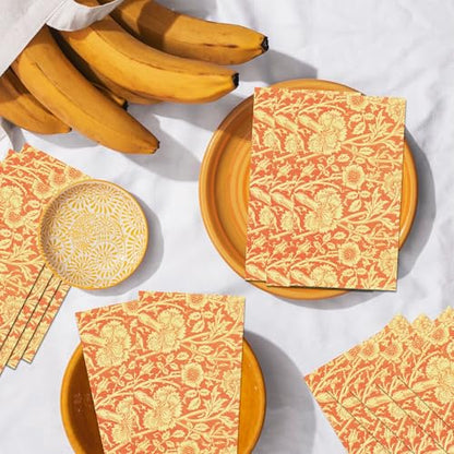 Vintage Floral Paper Napkins