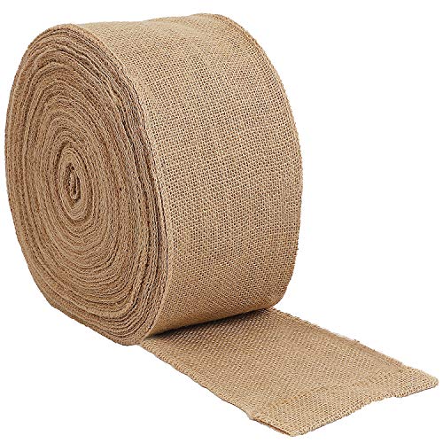 6 Inch Wide 11 Yards Burlap Ribbon