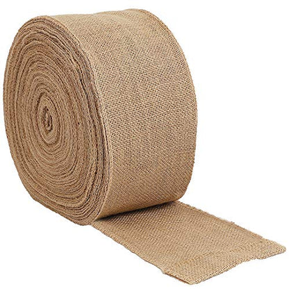 6 Inch Wide 11 Yards Burlap Ribbon