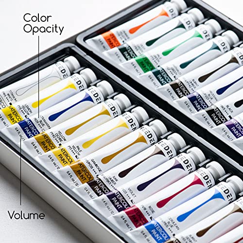 Watercolor Paint Tubes Set (9.6 Fl Oz)