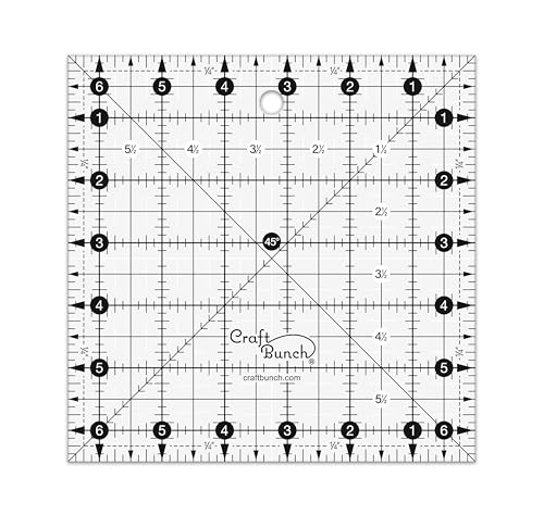 Non Slip Square Quilt Template Ruler