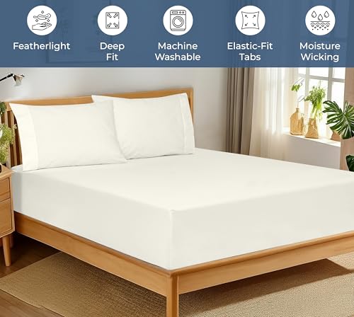 100% Organic Cotton Fitted Sheet