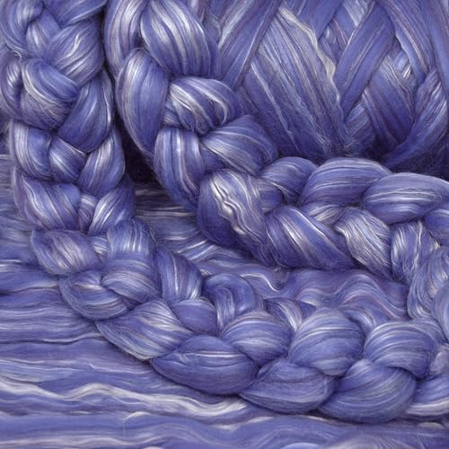 Merino Silk Luxe Tonal Designer Blend. Superfine Merino