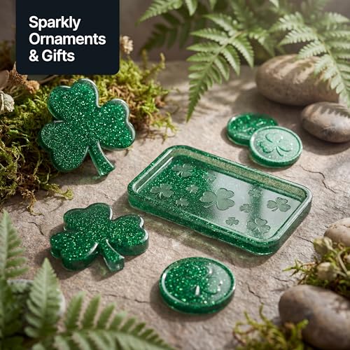 Craft Glitter Shaker Emerald Green 130g Microfine (3.8 Ounce)