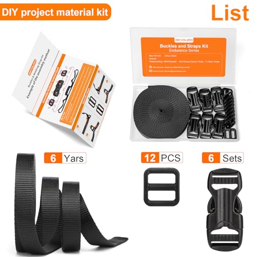5 8" Buckle and Strap Set