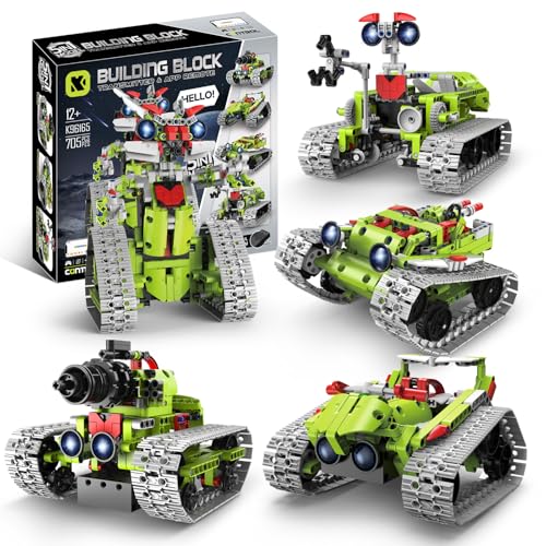5 in 1 STEM Robot Building Kit (705 Count)