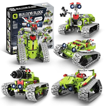5 in 1 STEM Robot Building Kit (705 Count)