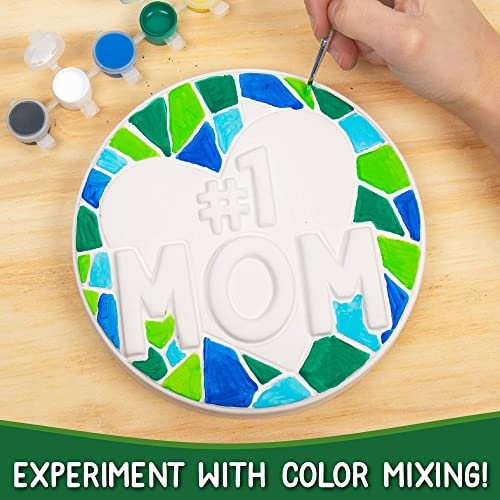 Paint Your Own #1 MOM Stepping Stone