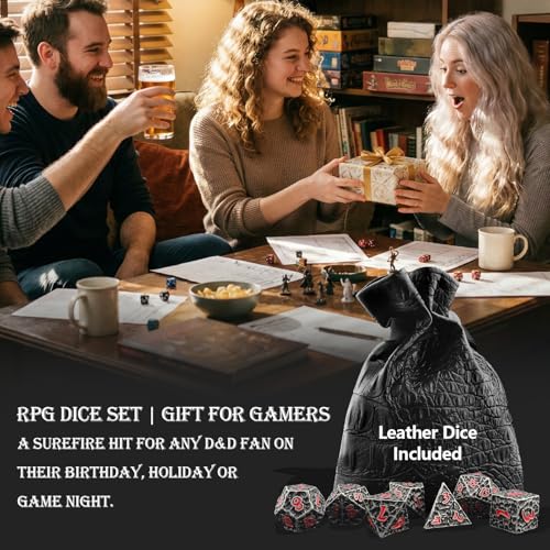 Metal DND Dice Set