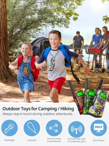 Kids Walkie Talkies (3 Count)