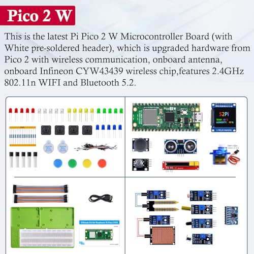 Ultimate Kit for Raspberry Pi Pico 2 W