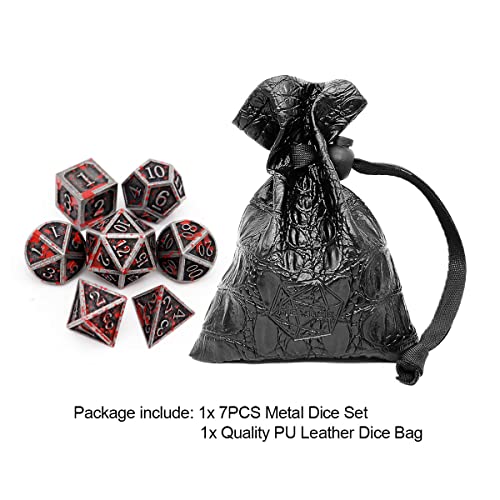 Metal DND Dice Set (7 Count)