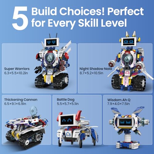 STEM Robot Building Kit for Kids Ages 6