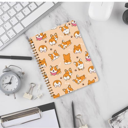 Corgi Spiral Notebooks