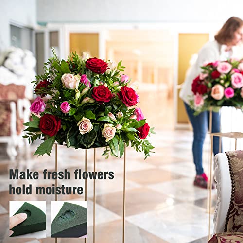 Pack of 2 Large Size Floral Foam Blocks for Fresh and Artificial Flowers (2 Count)