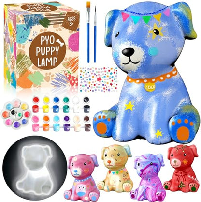 Paint Your Own Dog Lamp Kits