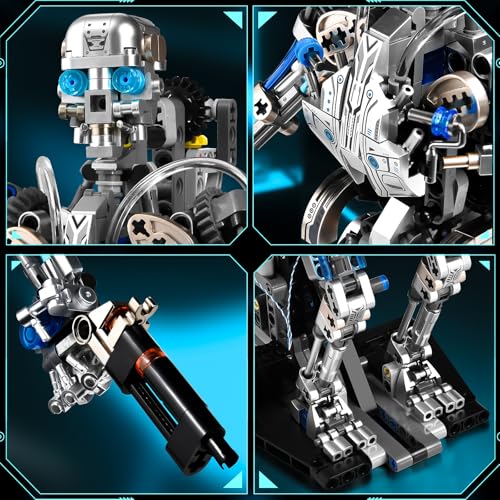 Mechanical Skull Robot Building Set for Adult