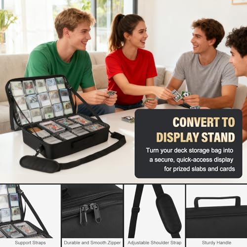 Card Deck Storage Bag for 2000+ Cards (2.76 Count)