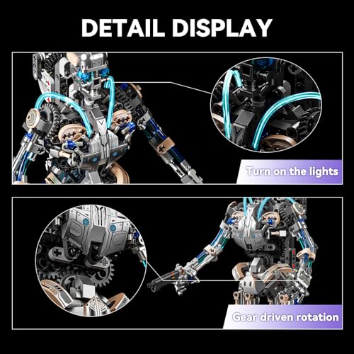Mechanical Robot Model Set for Adults