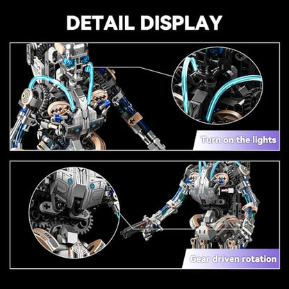 Mechanical Robot Model Set for Adults