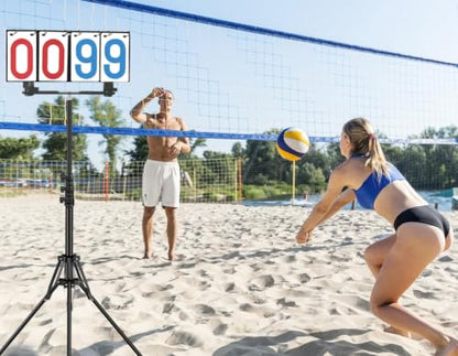 Portable Hanging Scoreboard with Stand