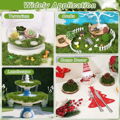 Green Fake Moss for Craft DIY