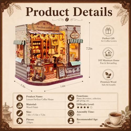 Book Nook DIY Miniature House Kit