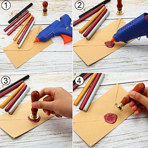 Retro Glue Gun Sealing Wax Sticks (15 Count)