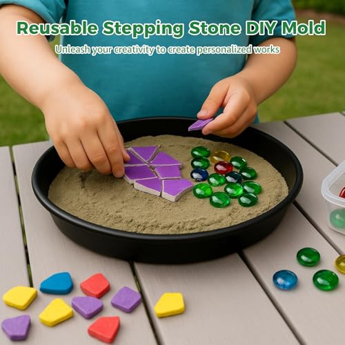 10Pcs Round Stone Molds (10 Count)