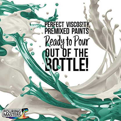 Pouring Masters Peppermint Metallic Pearl Ready to Pour Acrylic Pouring Paint (32 Fl Oz)