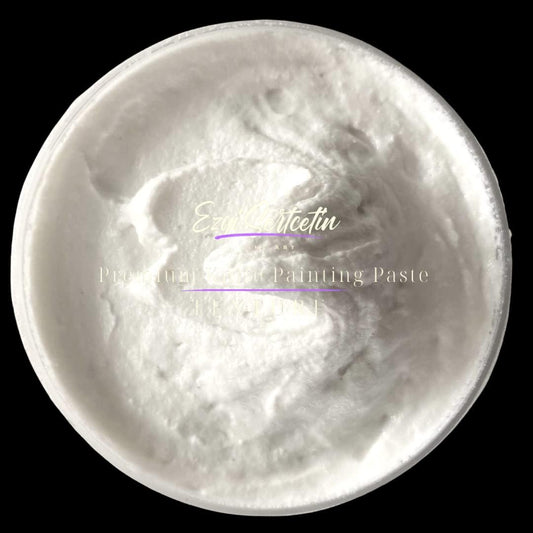 Premium Palette Knife Painting Paste|Texture Paste|Authentic Bright Colors|Ready to Use|Easy to Apply| 6oz (Pure White)