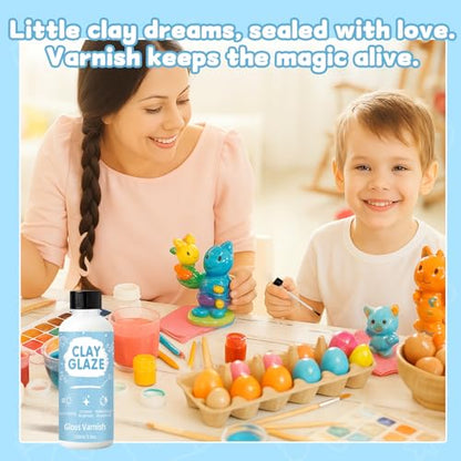 100ml Air Dry Clay Glaze