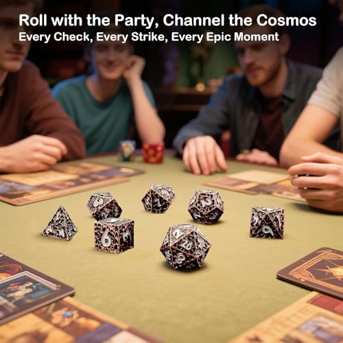 Metal DND Dice Set