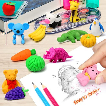 40 Cute Desk Pets for Classroom (40 Count)