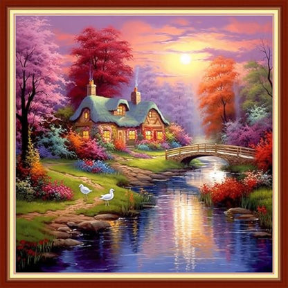 Stamped Cross Stitch Kits for Beginners